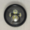 Headlight 7 inch Black with Headlight trim