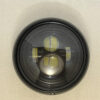 Headlight 7 inch Black with Black Foil and with Headlight trim